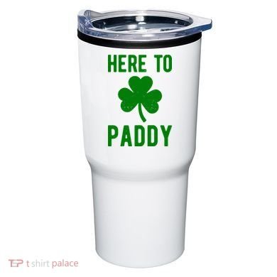 Here To Paddy St Patricks Day Tumbler