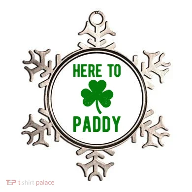 Here To Paddy St Patricks Day Ornament