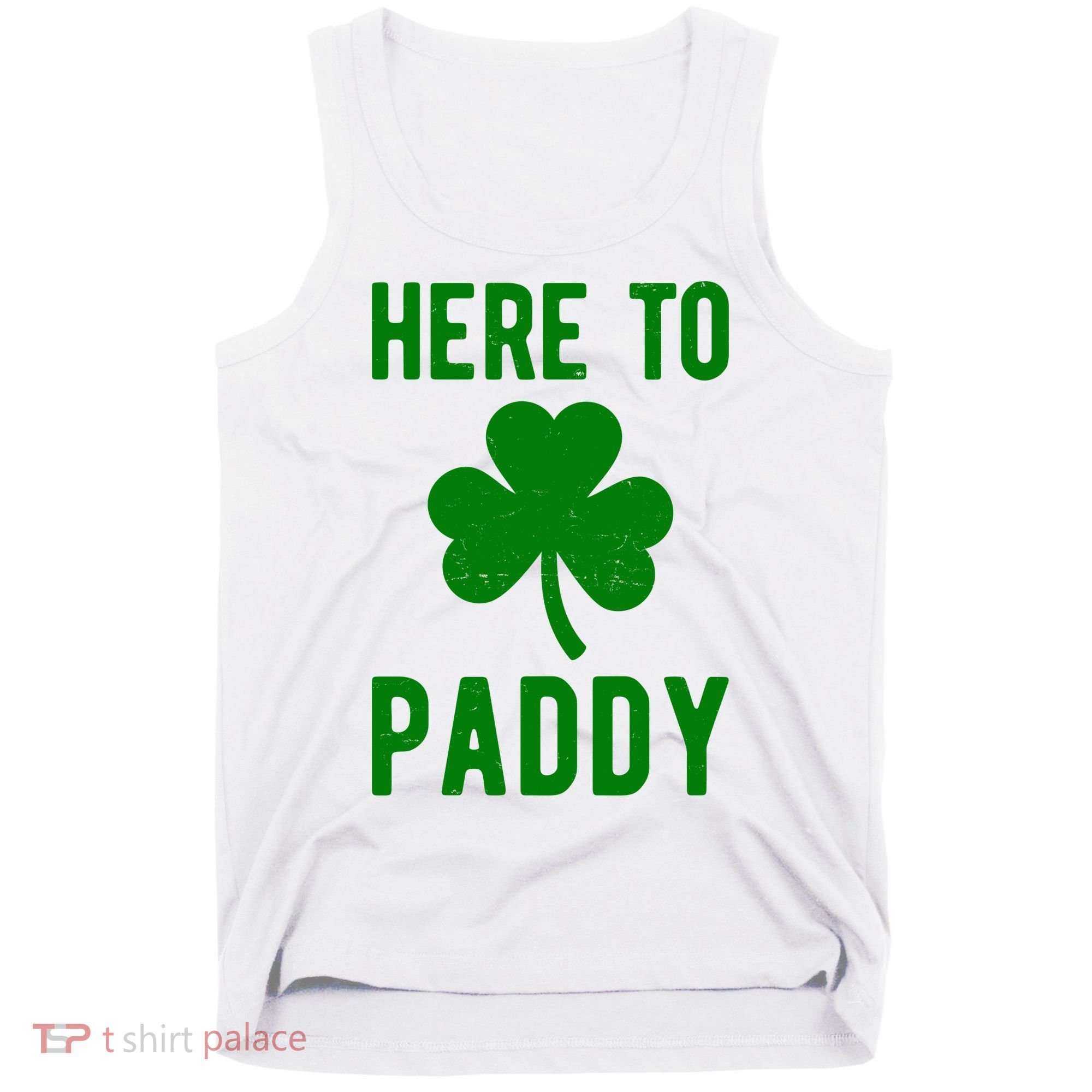 Here To Paddy St Patricks Day Tank Top