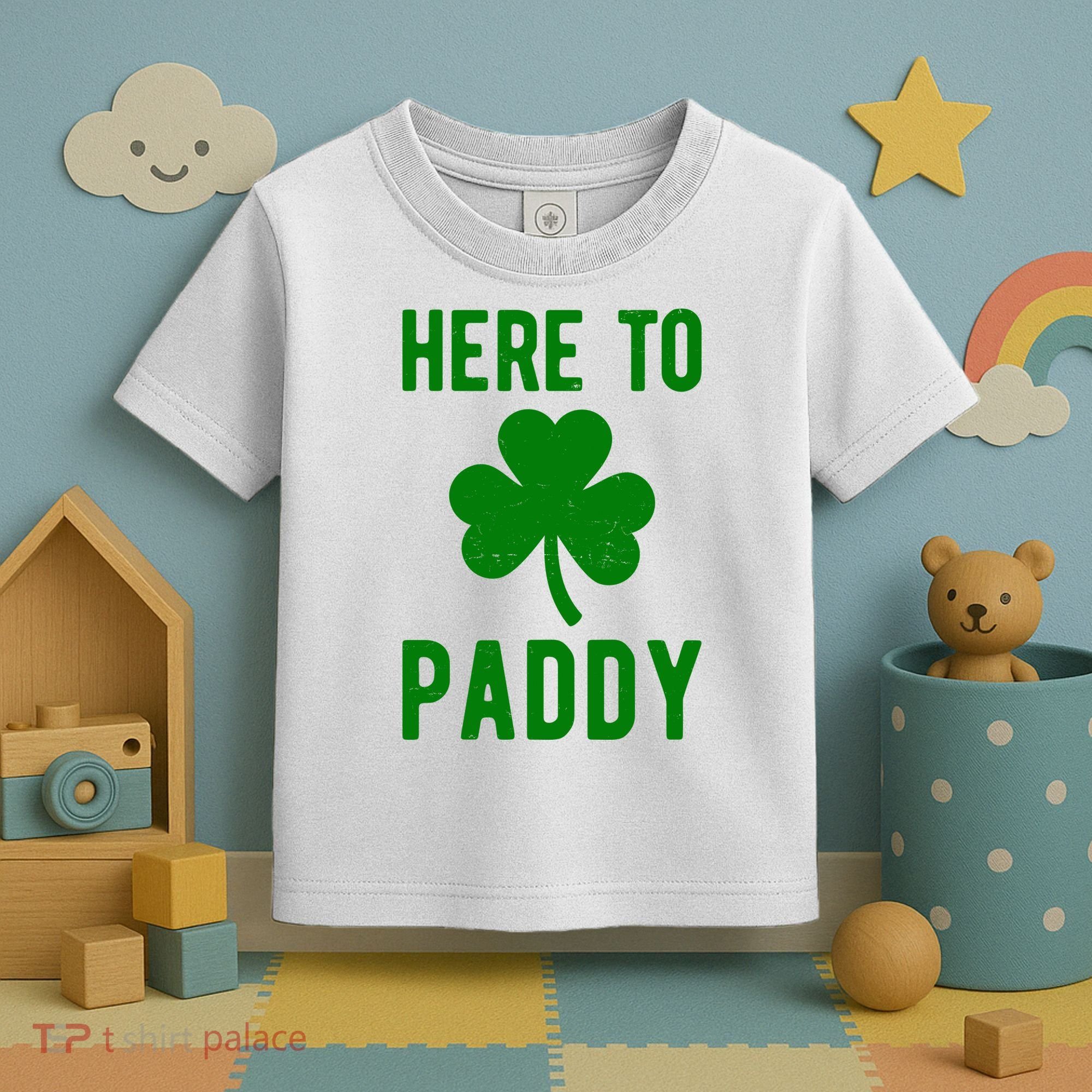 Here To Paddy St Patricks Day Toddler T-Shirt