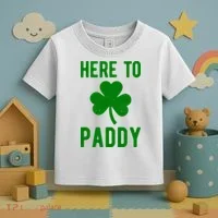 Here To Paddy St Patricks Day Toddler T-Shirt thumb 3