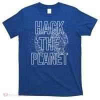 Hack The Planet Coder Gift T-Shirt thumb 0