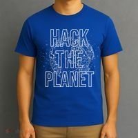 Hack The Planet Coder Gift T-Shirt thumb 3