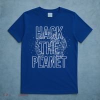 Hack The Planet Coder Gift T-Shirt thumb 5