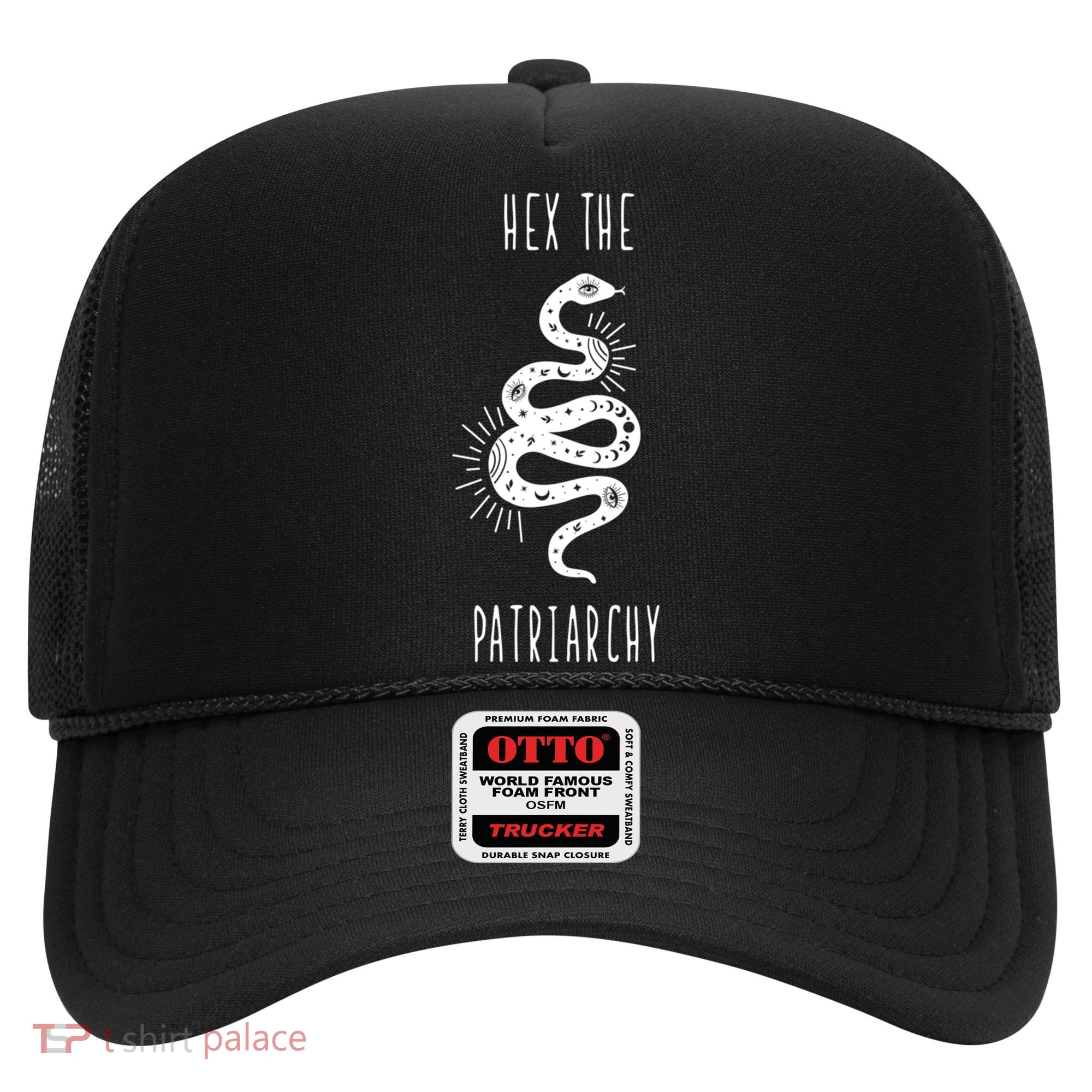 Hex The Patriarchy Witch Tarot Feminism Witchcraft Snake Gift Hat