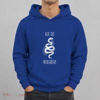 Hex The Patriarchy Witch Tarot Feminism Witchcraft Snake Gift Hoodie thumb 0