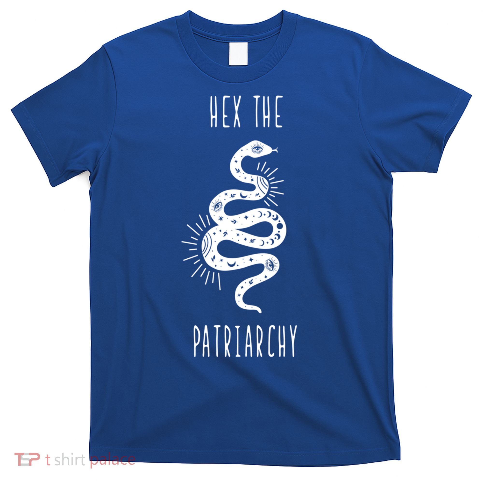 Hex The Patriarchy Witch Tarot Feminism Witchcraft Snake Gift T-Shirt