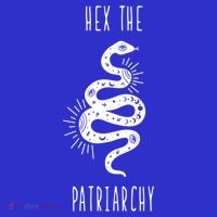Hex The Patriarchy Witch Tarot Feminism Witchcraft Snake Gift Visor thumb 3