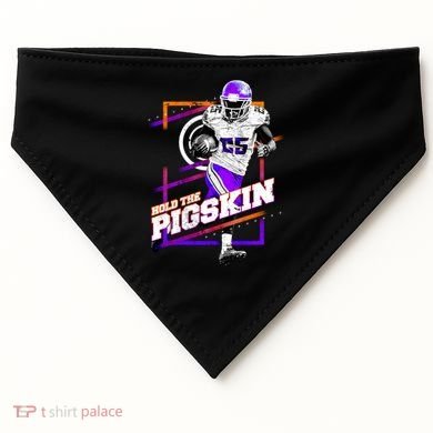 Hold The Pigskin USA-Made Doggie Bandana