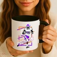 Hold The Pigskin Coffee Mug thumb 3