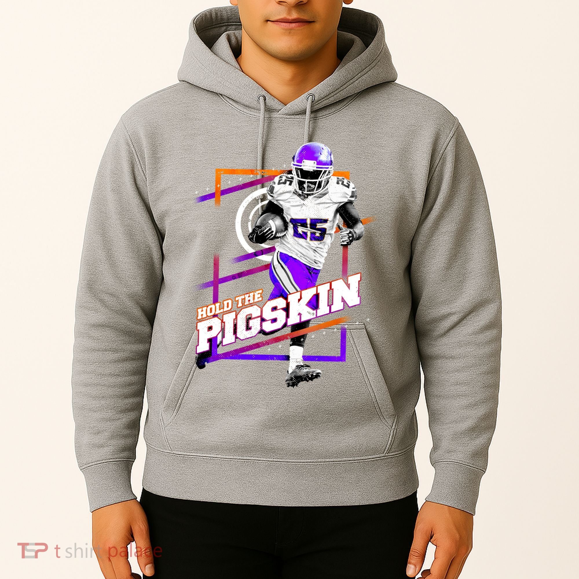 Hold The Pigskin Hoodie