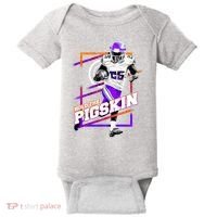 Hold The Pigskin Baby Bodysuit thumb 0