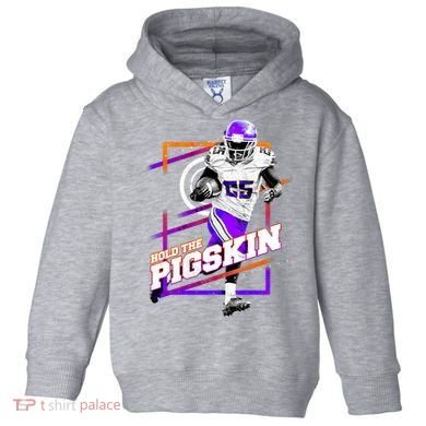 Hold The Pigskin Toddler Hoodie
