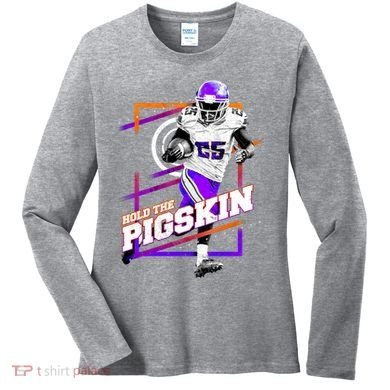 Hold The Pigskin Women's Long Sleeve Shirt