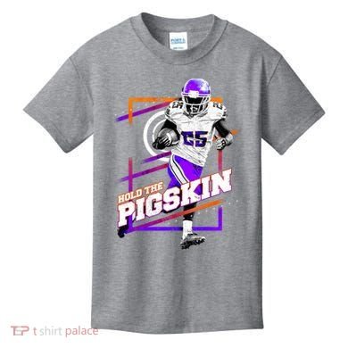Hold The Pigskin Kids T-Shirt