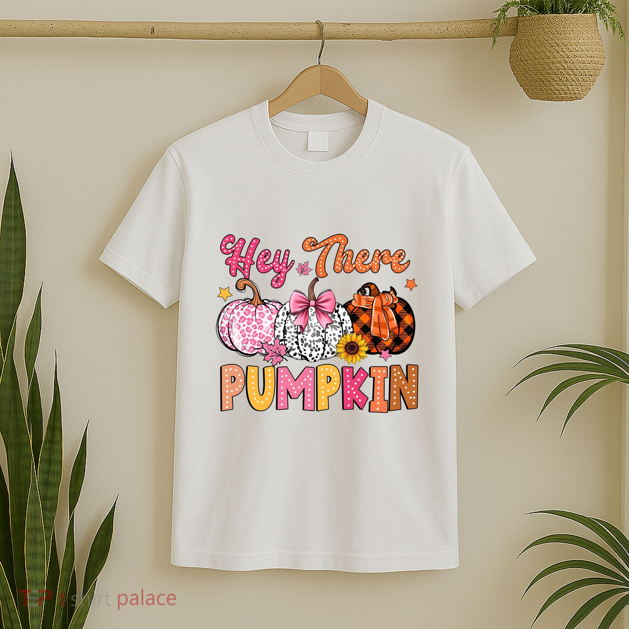 Hey There Pumpkin Fall Season Halloween Lover T-Shirt