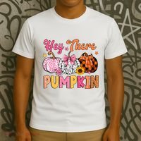 Hey There Pumpkin Fall Season Halloween Lover T-Shirt thumb 3