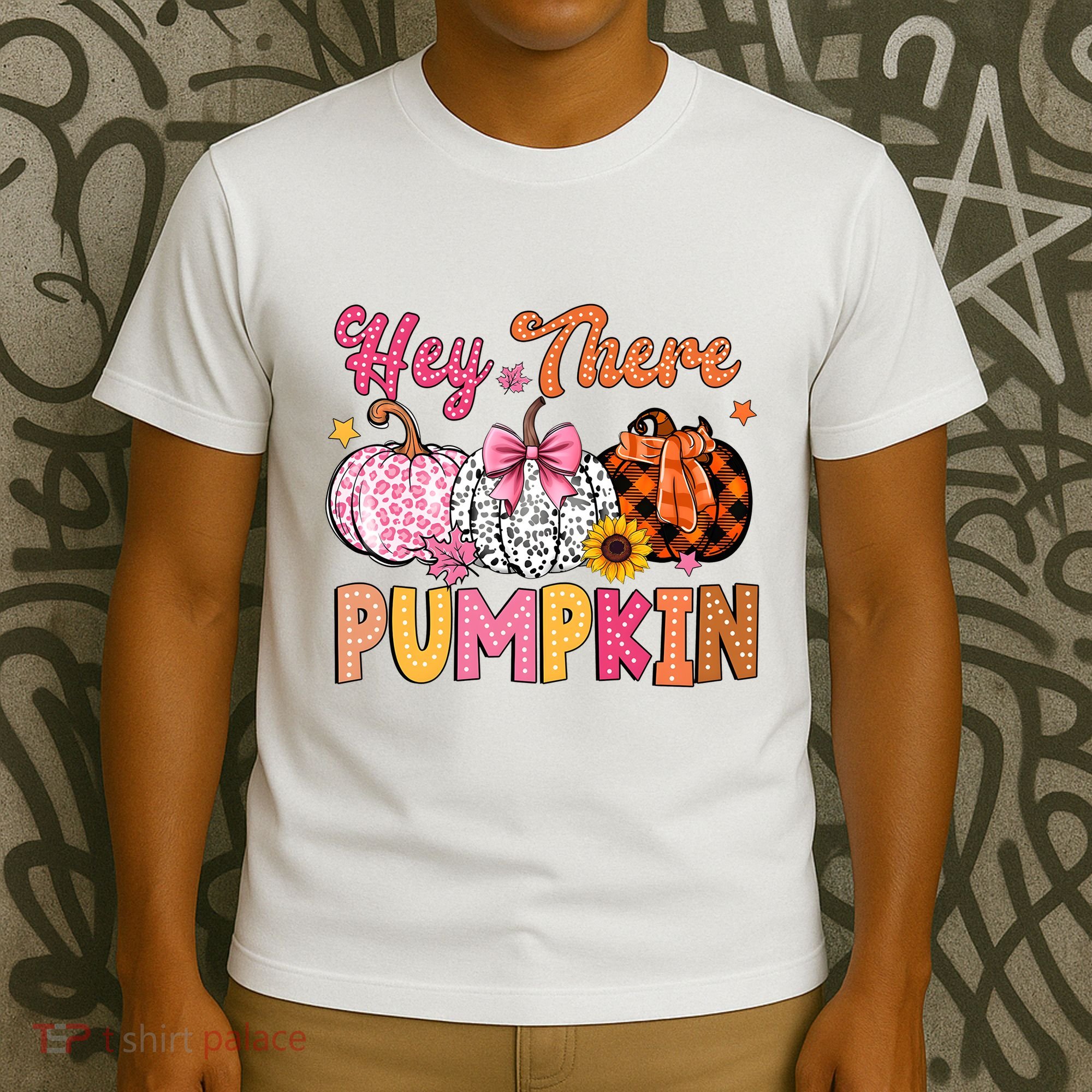 Hey There Pumpkin Fall Season Halloween Lover T-Shirt