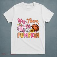 Hey There Pumpkin Fall Season Halloween Lover T-Shirt thumb 5