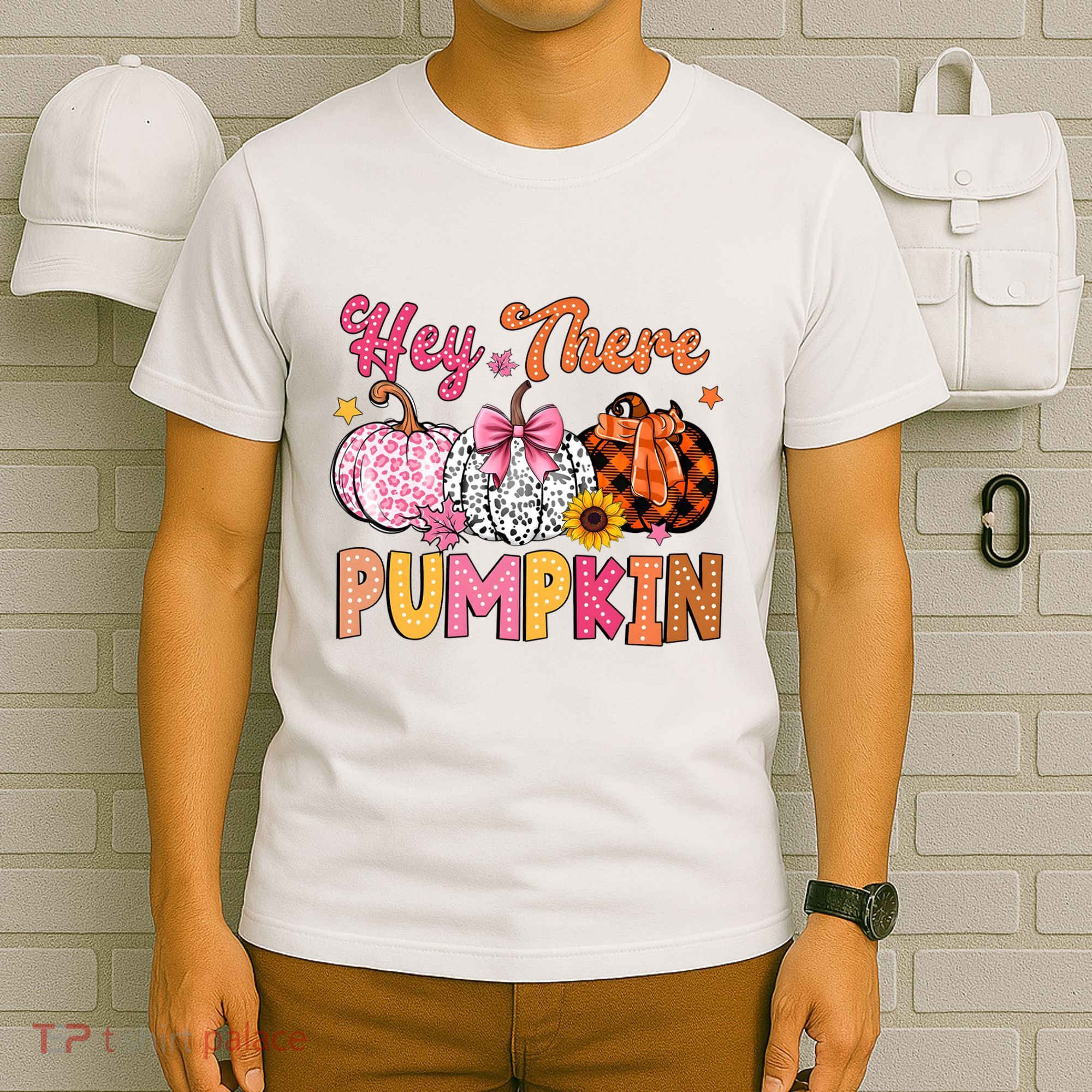 Hey There Pumpkin Fall Season Halloween Lover T-Shirt