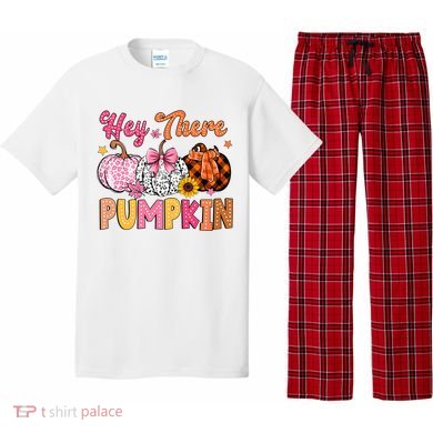 Hey There Pumpkin Fall Season Halloween Lover Pajama Set