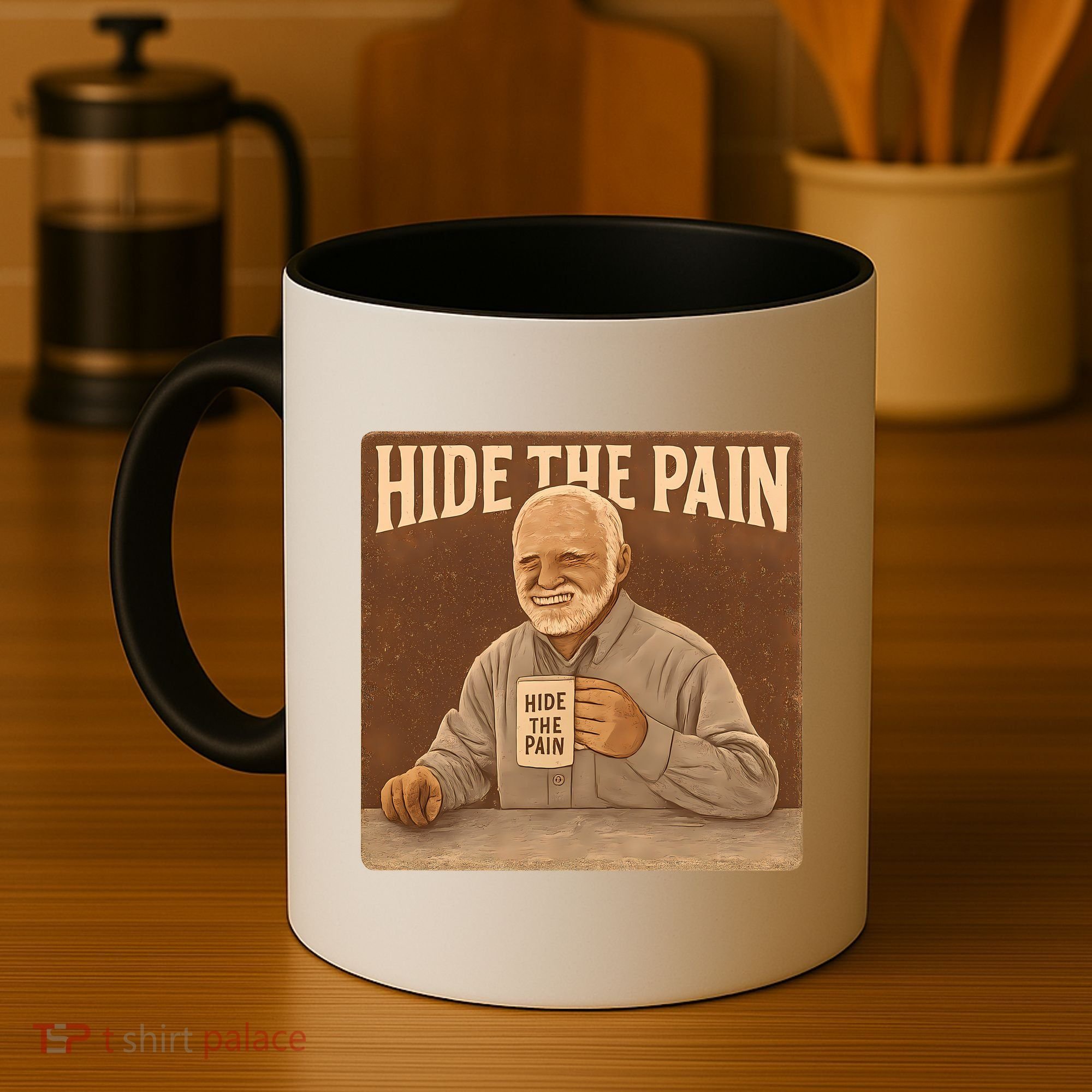 Hide the Pain Coffee Mug
