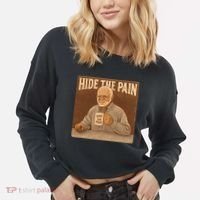 Hide the Pain Cropped Pullover Crew thumb 2
