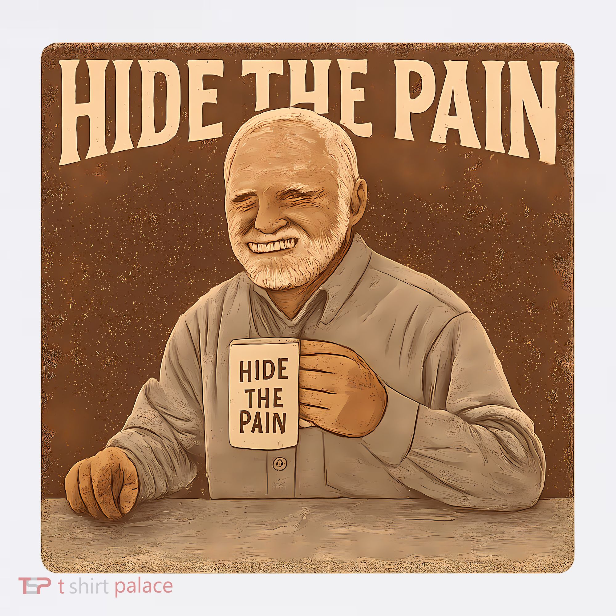 Hide the Pain Garment-Dyed Sweatshirt