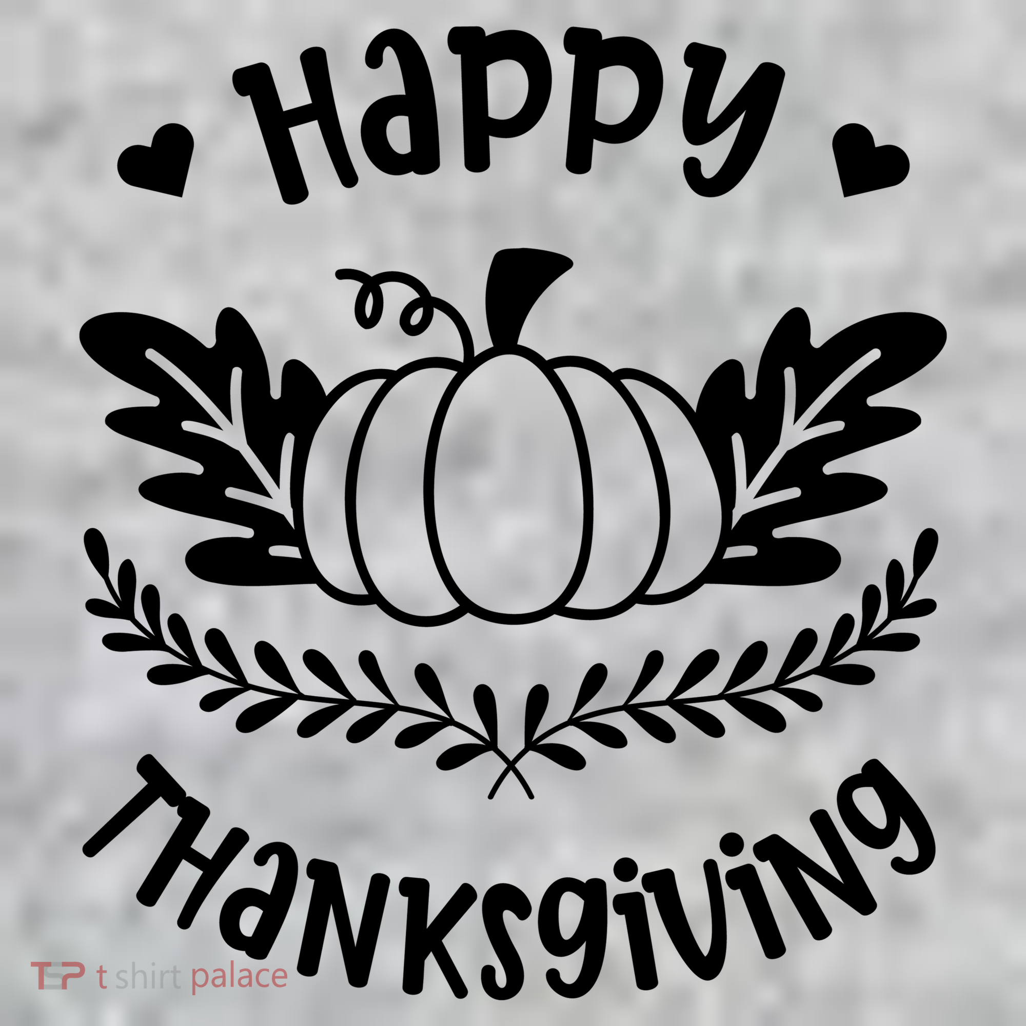 Happy Thanksgiving Pumpkin Cute The Baniff Cuffed Pom Beanie