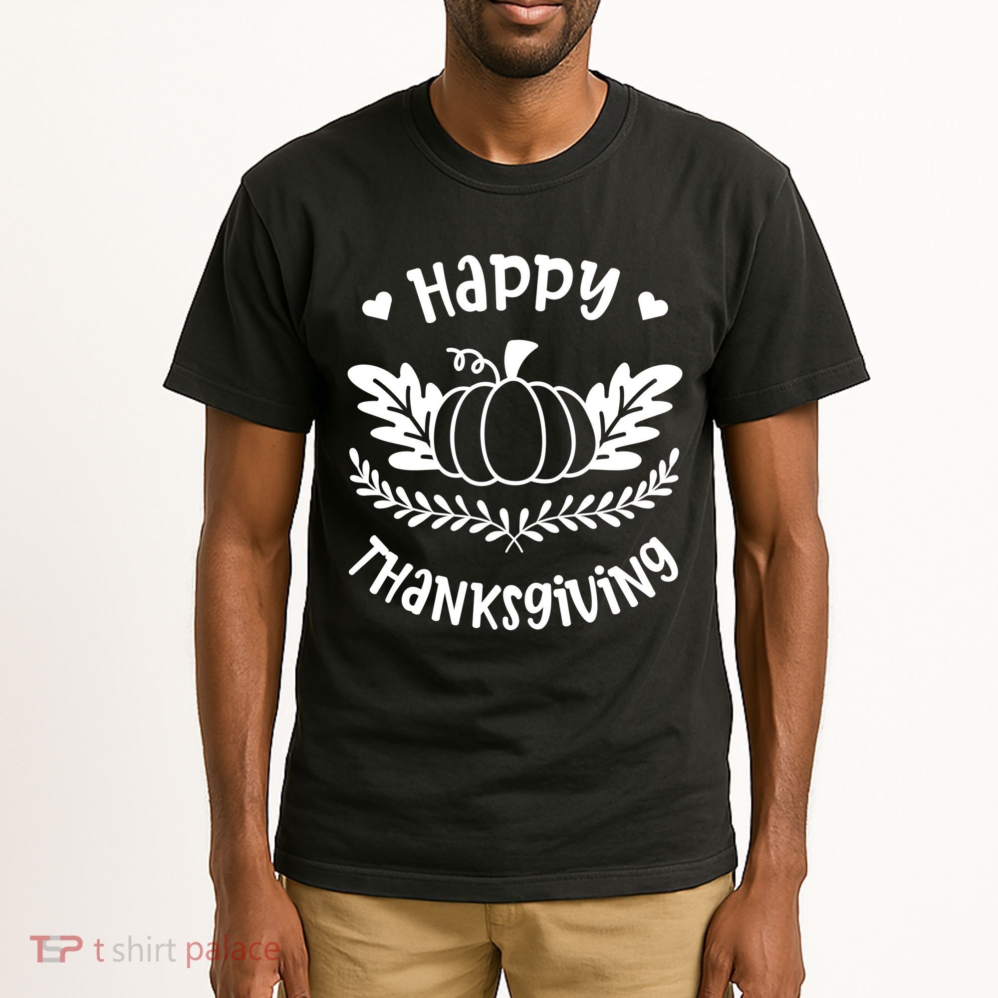 Happy Thanksgiving Pumpkin Cute Tall T-Shirt