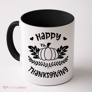 Happy Thanksgiving Pumpkin Cute Coffee Mug