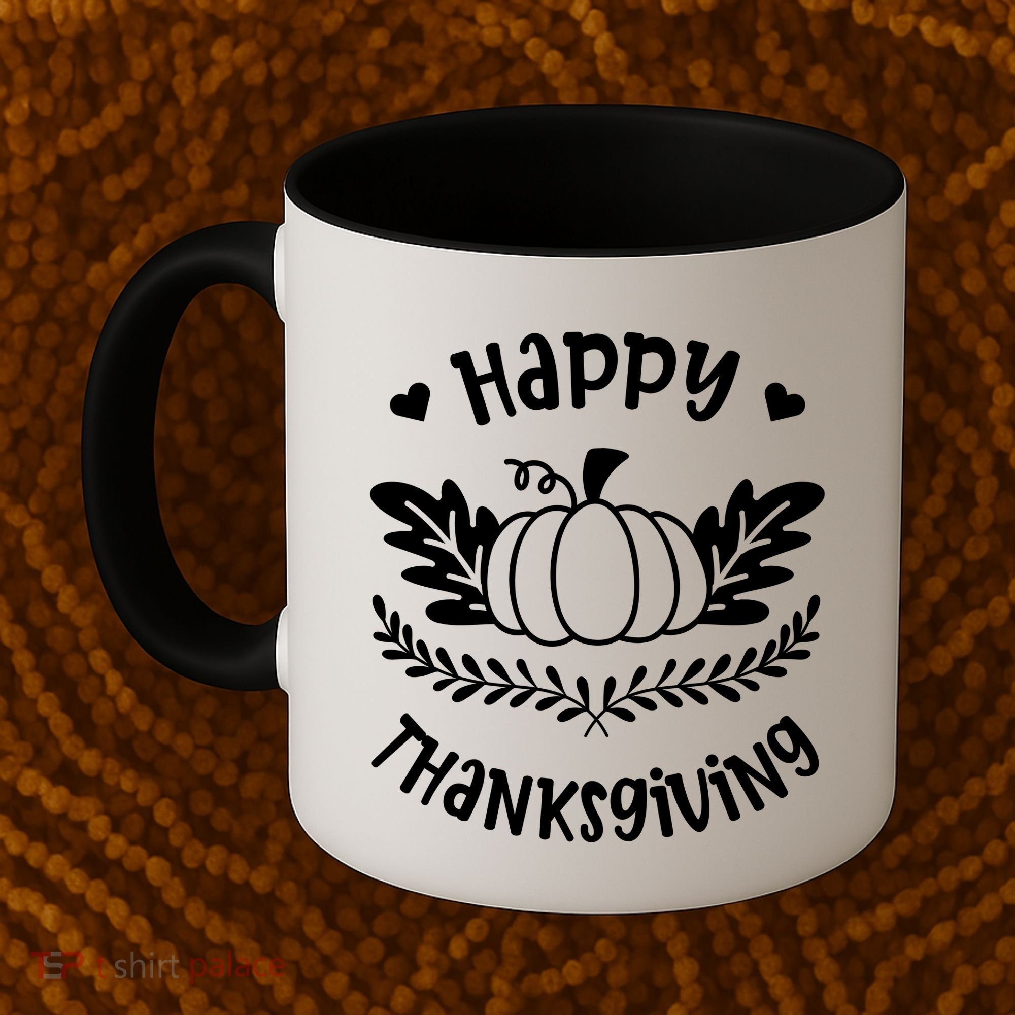 Happy Thanksgiving Pumpkin Cute Coffee Mug