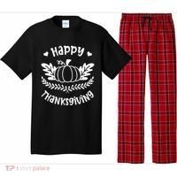 Happy Thanksgiving Pumpkin Cute Pajama Set thumb 0