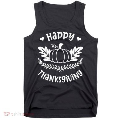 Happy Thanksgiving Pumpkin Cute Tank Top