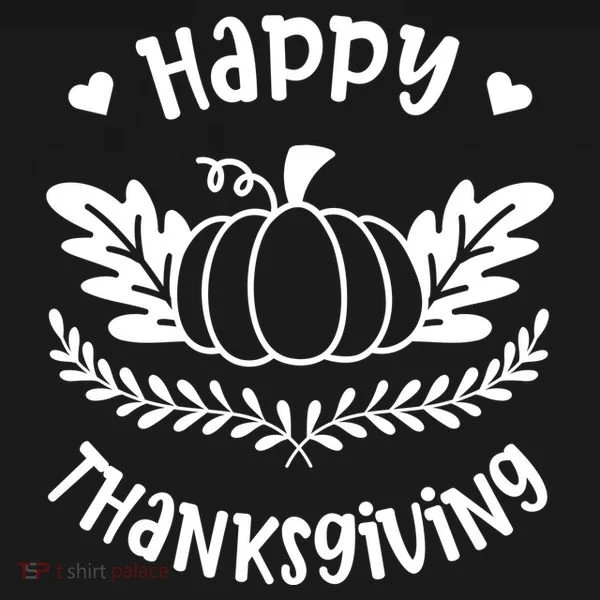Happy Thanksgiving Pumpkin Cute Kids Long Sleeve Shirt