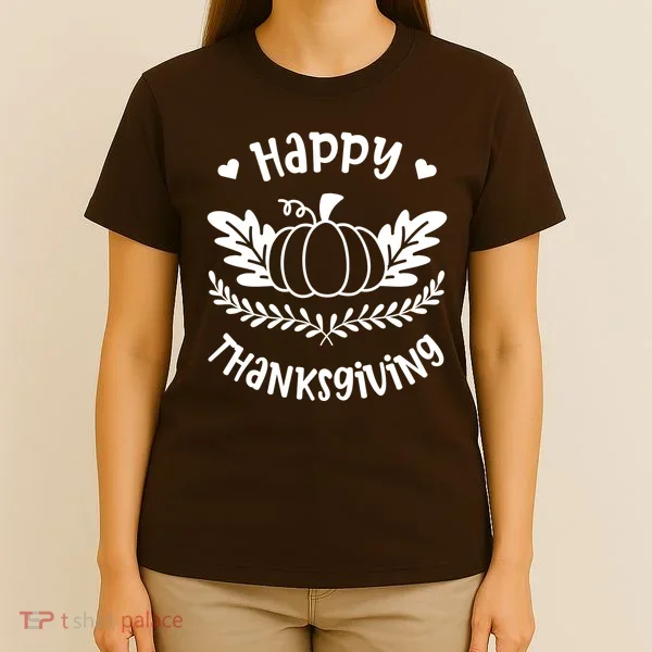 Happy Thanksgiving Pumpkin Cute T-Shirt