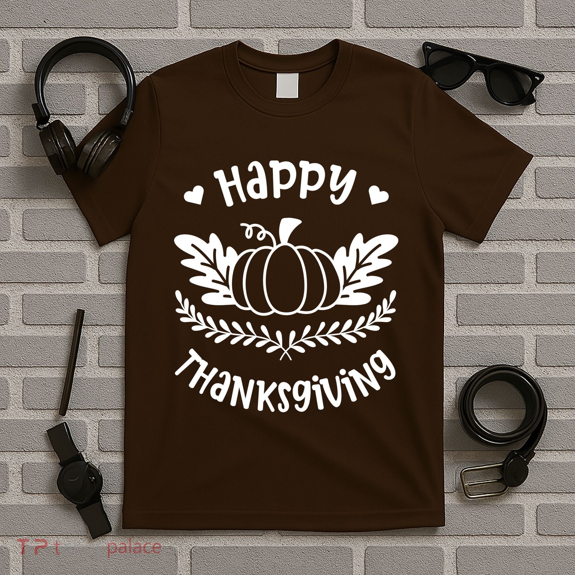 Happy Thanksgiving Pumpkin Cute T-Shirt