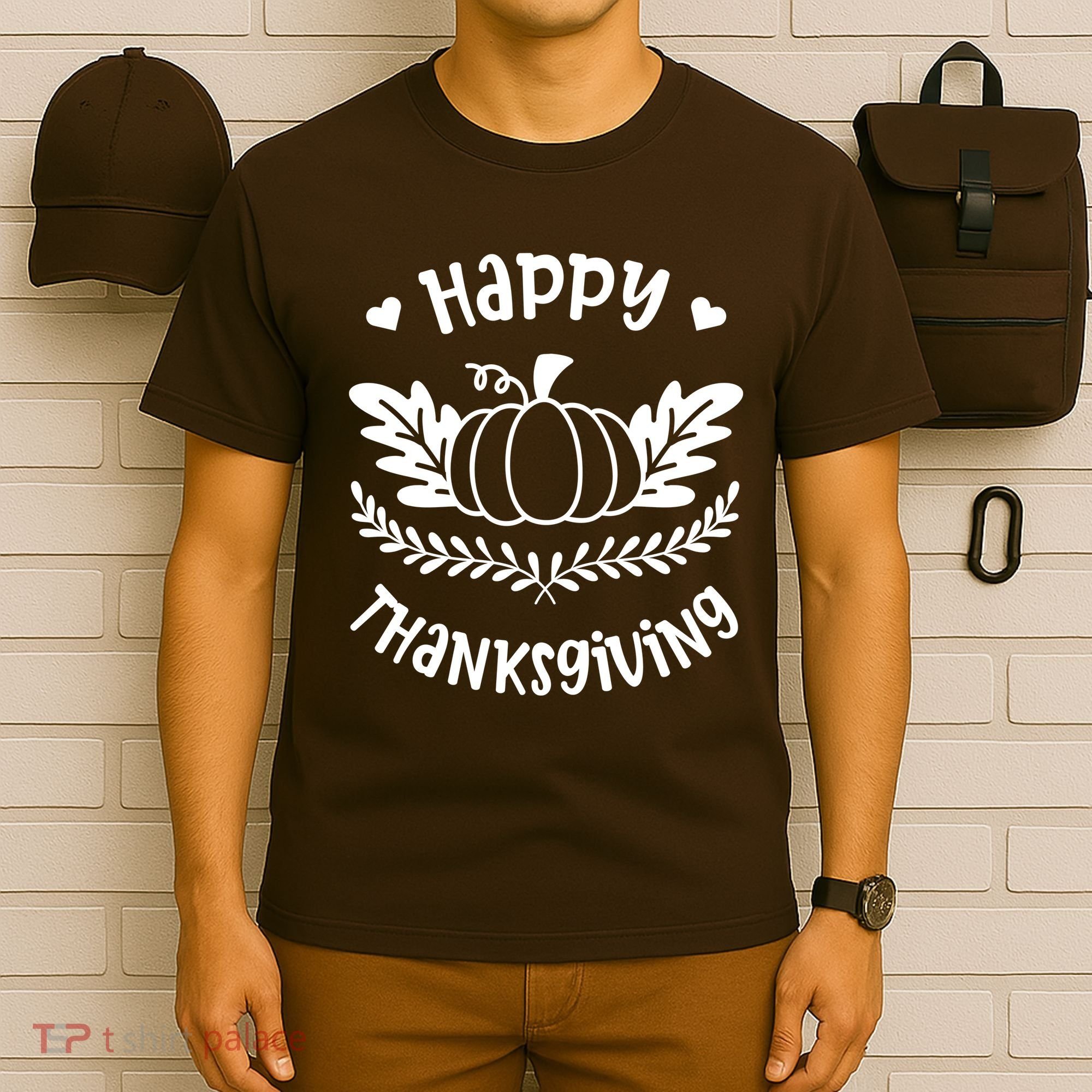 Happy Thanksgiving Pumpkin Cute T-Shirt