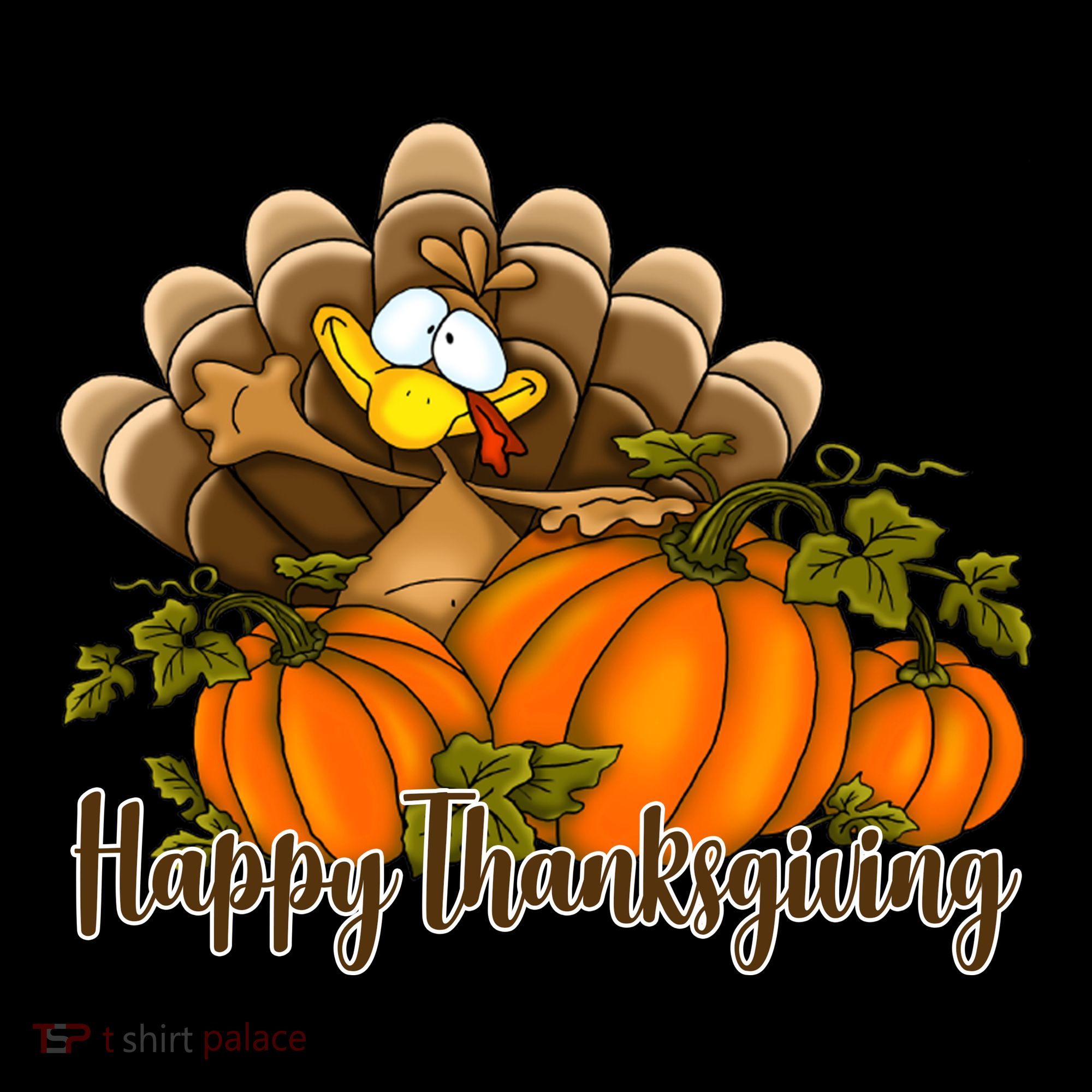 Happy Thanksgiving Pumpkins Fall Autumn Cute Turkey Toddler Hoodie