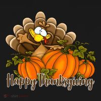 Happy Thanksgiving Pumpkins Fall Autumn Cute Turkey Tote Bag thumb 4