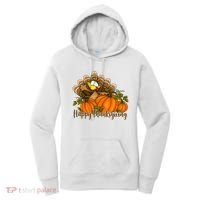 Happy Thanksgiving Pumpkins Fall Autumn Cute Turkey Women's Hoodie thumb 0