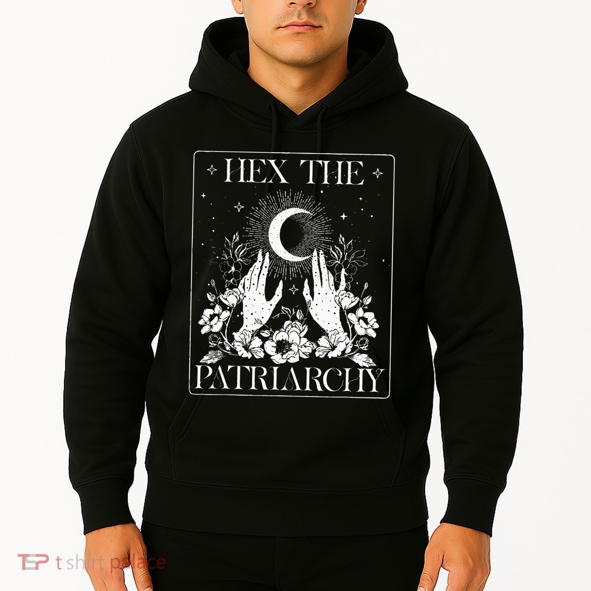 Hex The Patriarchy Halloween Feminist Witch Hoodie