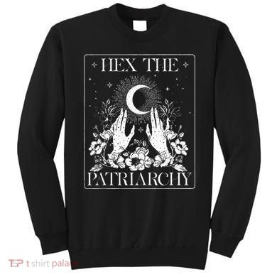 Hex The Patriarchy Halloween Feminist Witch Sweatshirt
