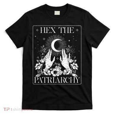 Hex The Patriarchy Halloween Feminist Witch T-Shirt