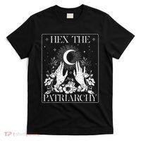 Hex The Patriarchy Halloween Feminist Witch T-Shirt thumb 0