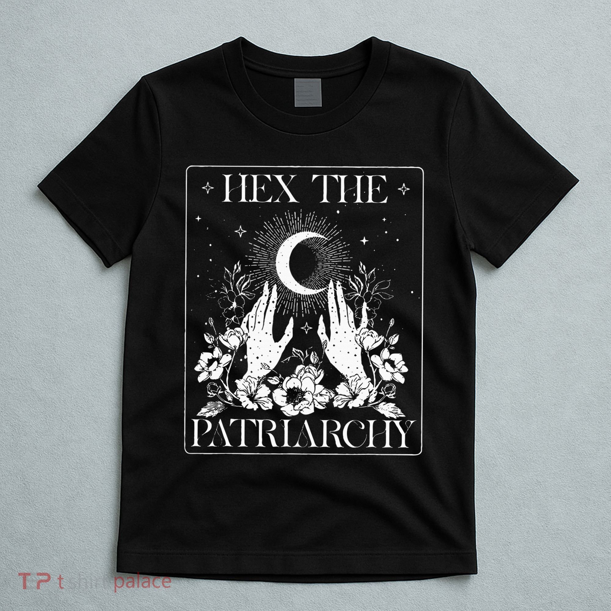 Hex The Patriarchy Halloween Feminist Witch T-Shirt