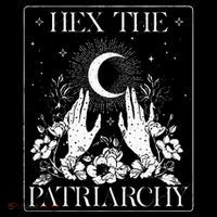 Hex The Patriarchy Halloween Feminist Witch Button thumb 1