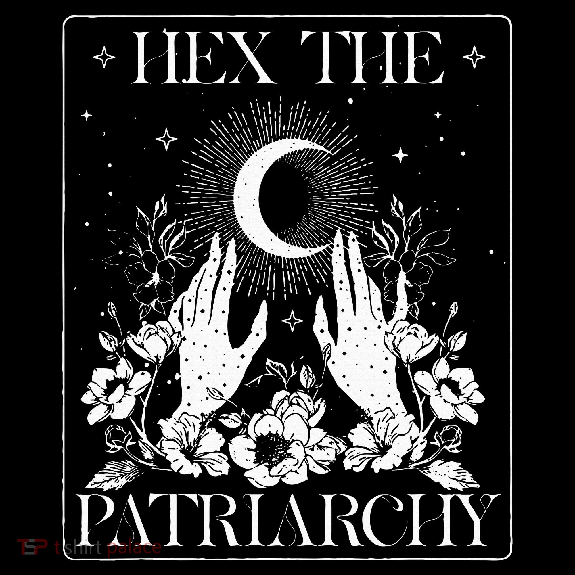 Hex The Patriarchy Halloween Feminist Witch Coaster