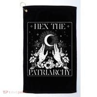 Hex The Patriarchy Halloween Feminist Witch Golf Towel thumb 0