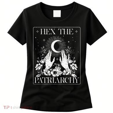 Hex The Patriarchy Halloween Feminist Witch Women's T-Shirt